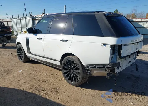 2015 Land Rover Range Rover 5.0L V8 Supercharged из США, поврежденный, VIN SALGS2TF1FA212311